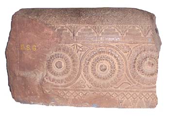 Fragment Showing Lotus Medallions and Bells