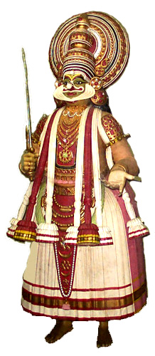 Kathakali figure