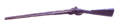 Ornamented gold guns