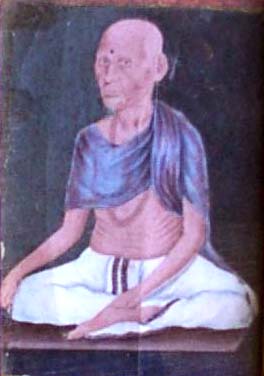 The old man seated