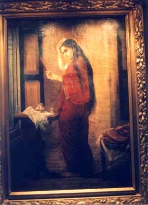 The Lady with a mirror