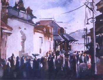 A street scene