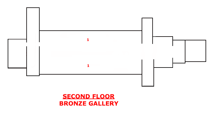 Bronze Gallery - Second Floor